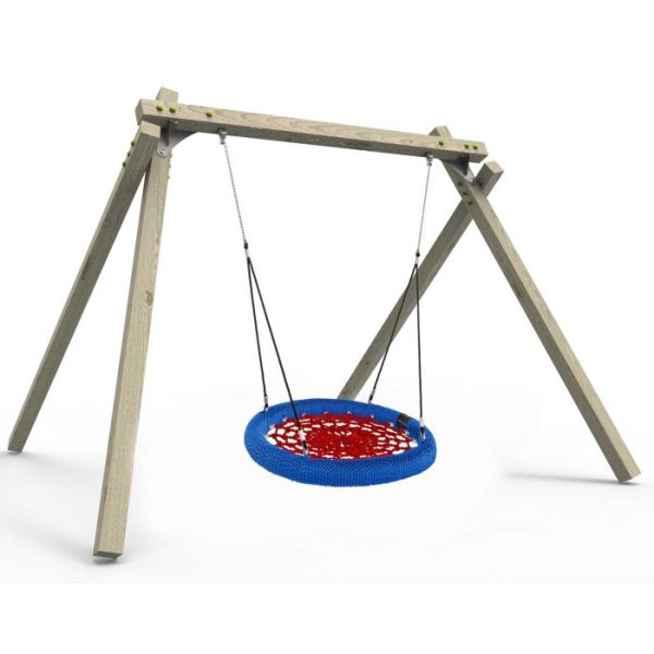 White_Rhino__Ridge_φωλιά Ξύλινη παιδική χαρά | Ridge φωλιά set