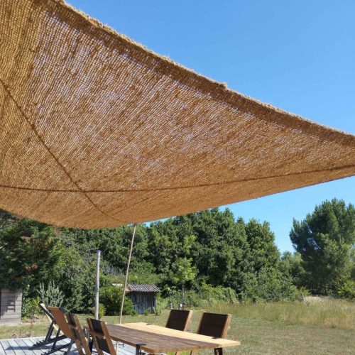 Τετράγωνο πανί σκίασης Κοκοφοίνικα | model 2 ΤΕΤΡΑΓΩΝΟ ΠΑΝΙ ΣΚΙΑΣΗΣ ΚΟΚΟΦΟΙΝΙΚΑ (ΕΝΙΣΧ. ΔΙΑΓΩΝΙΑ) 3m x 3m | M2