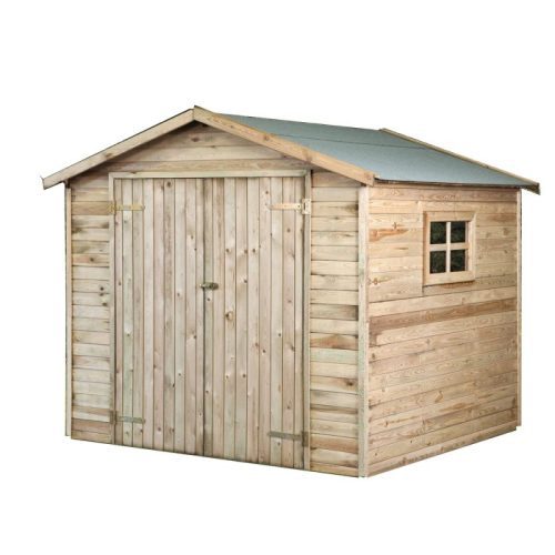 Ξύλινη αποθήκη κήπου 225 x 225εκ. 226(Y) x 225 x 225εκ.