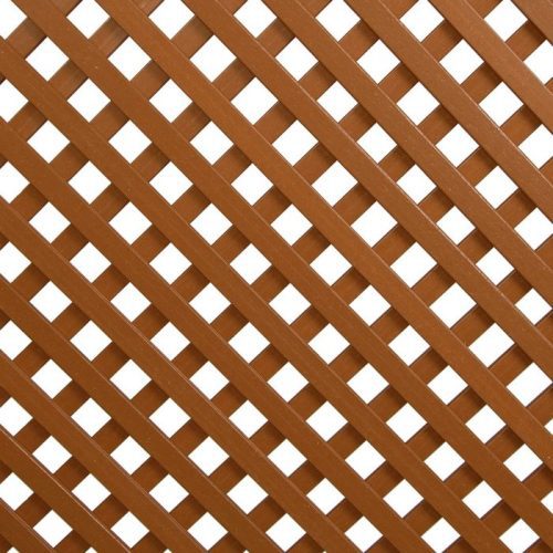 Συνθετικό καφασωτό Lop | καφέ (1,8 x 1,8) με πλαίσιο