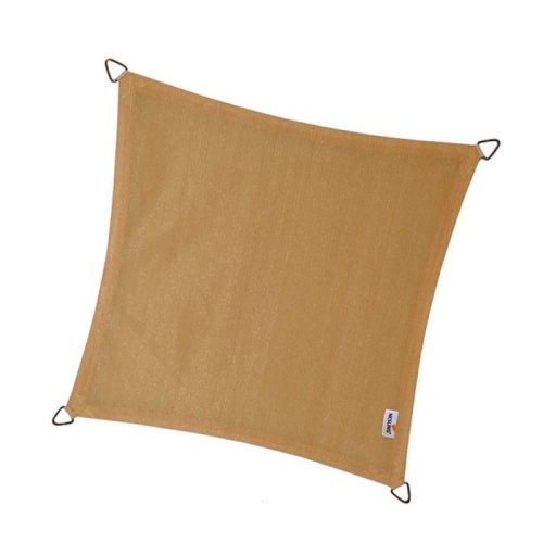 Τετράγωνο πανί σκίασης 285gsm 3,6x3,6μ. Μαύρο