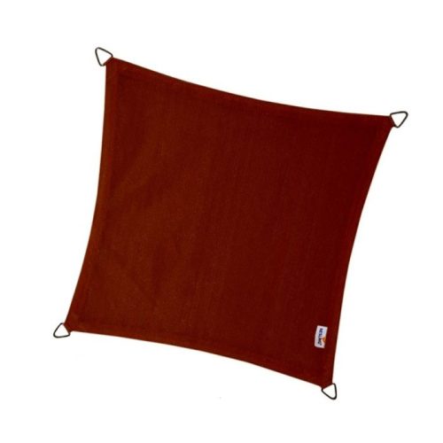 Τετράγωνο πανί σκίασης 285gsm 3,6x3,6μ. Μαύρο