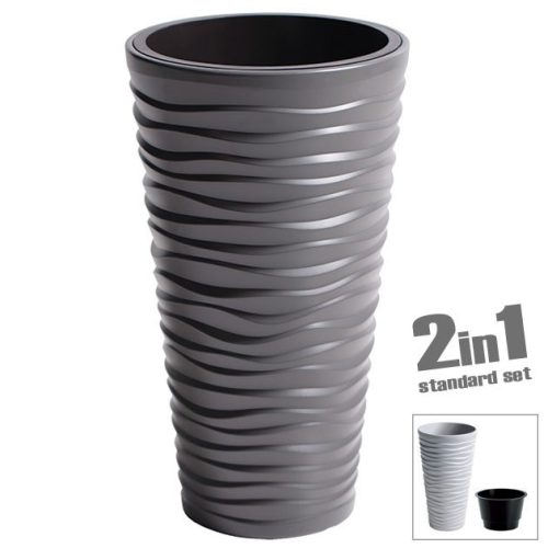 ΓΚΡΙ SAND SLIM ΚΩΝΟΣ 2in1 ΓΛΑΣΤΡΑ