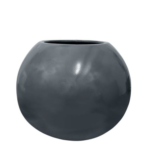 ΚΑΣΠΩ FIBERGLASS ΣΦΑΙΡΑ ΓΥΑΛΙΣΤΕΡΟ ΑΝΘΡΑΚΙ - Φ50x42cm