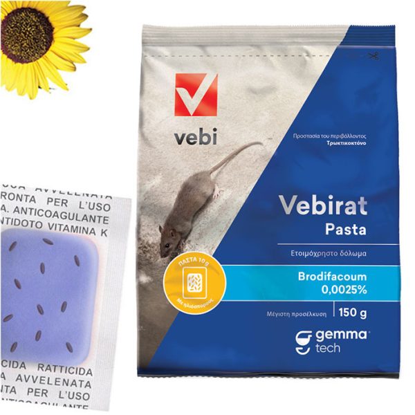 Vebirat Brodifacoum Pasta