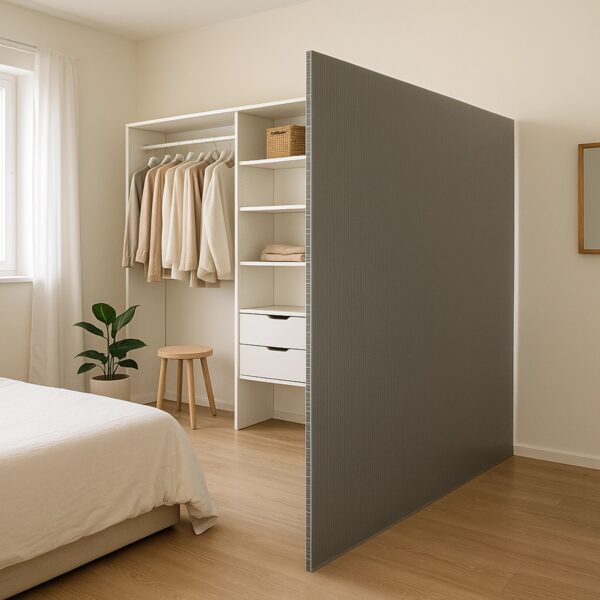 alveopan-κυψελωτό-φύλλο-προπυλενίου-γκρι ALVEOPAN - Κυψελωτό Φύλλο Προπυλενίου Γκρι