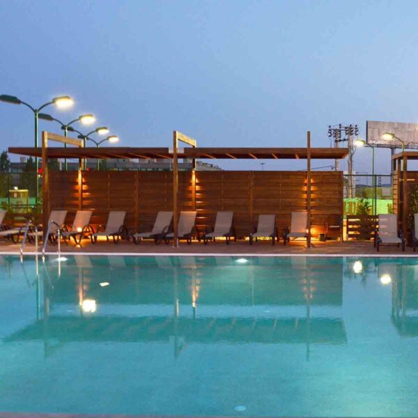 Πέργκολα Μεσόγειος από τοίχο