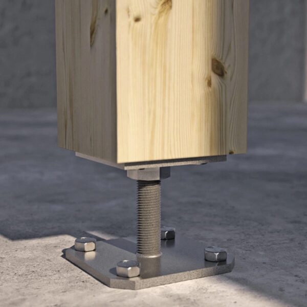 βάση-ξύλου-βιδωτή-με-ρυθμιζόμενο-ύψος Βάση ξύλου βιδωτή με ρυθμιζόμενο ύψος