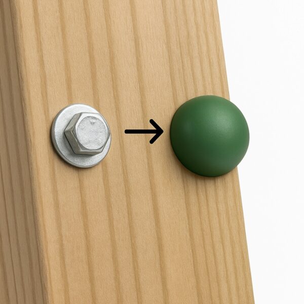 Κάλυμμα Βίδας 8-10mm Πράσινο