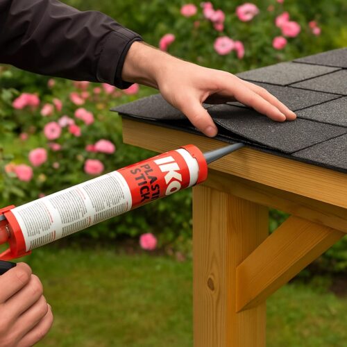 κολλα-ασφαλτικου-κεραμιδιου-plastal-310ml-20070 Κόλλα Ασφαλτικών Κεραμιδιών IKO – Ασφαλτική Μαστίχη 310 ml