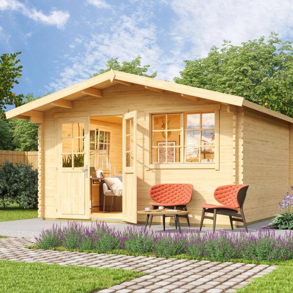 Ξύλινο Σπίτι Καλλιόπη 410 x 410 εκ.