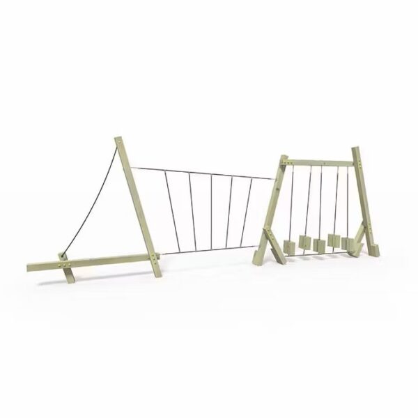 Ξύλινη παιδική χαρά - Jungle combo 2