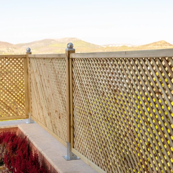 ξύλινο-καφασωτό-διαμάντι-μάτι-2x2-60-x-180εκ Ξύλινο Καφασωτό Διαμάντι (μάτι 2x2) 60 x 180εκ.