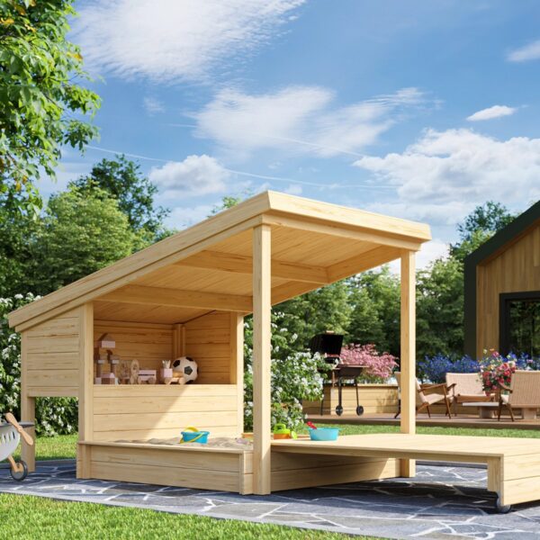 Ξύλινο Παιδικό Σπίτι Pippi 220 x 164εκ.