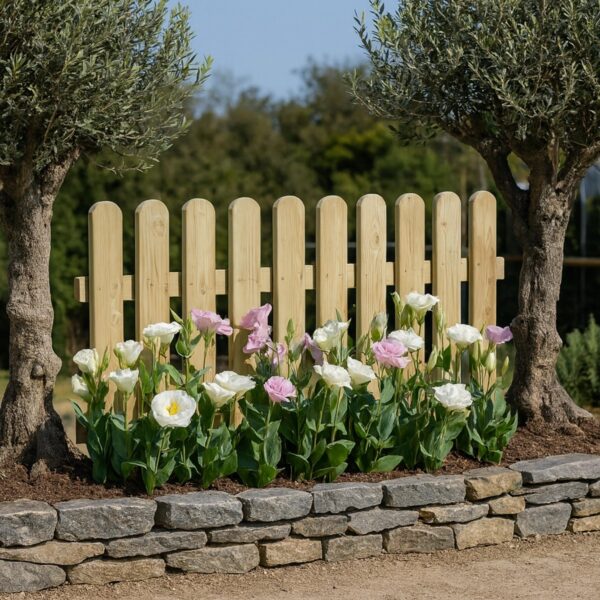 ξύλινος-φράχτης-κήπου-premium-80x180εκ Ξύλινος Φράχτης Κήπου PREMIUM 80x180εκ.