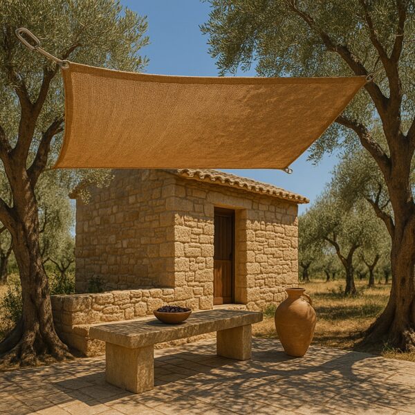 πανιά-σκίασης-γιούτα-τετράγωνα Πανιά σκίασης Γιούτα Τετράγωνα