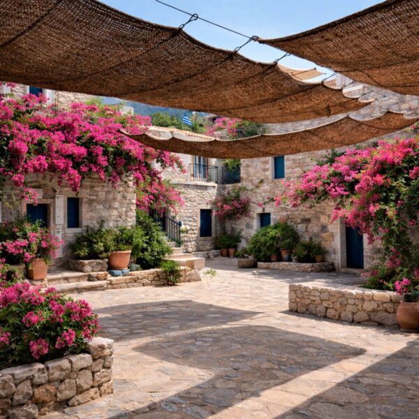 Πανί Σκίασης Κοκοφοίνικα M3 Premium (4x7m) – Παραλλ/μο