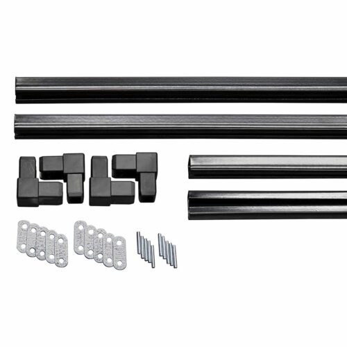 πλαισιο-π-180-x-90-εκ-4-τμχ-μαυρο-33475 Κιτ Πλαισίου C-Channel για Καφασωτά – 180 × 90 εκ. - ΜΑΥΡΟ