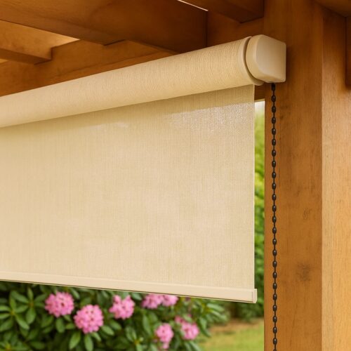 στορι-showood-240y-x-296-εκ-εκρου Στόρι Εξωτερικού Χώρου 240 x 296 εκ. - Εκρού