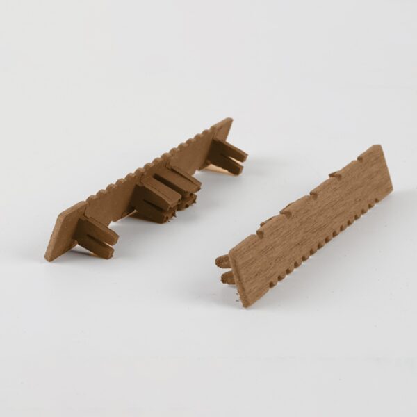 Τάπα WPC deck γραμμωτή 2,4 x 14,6εκ. - καφέ ανοιχτό