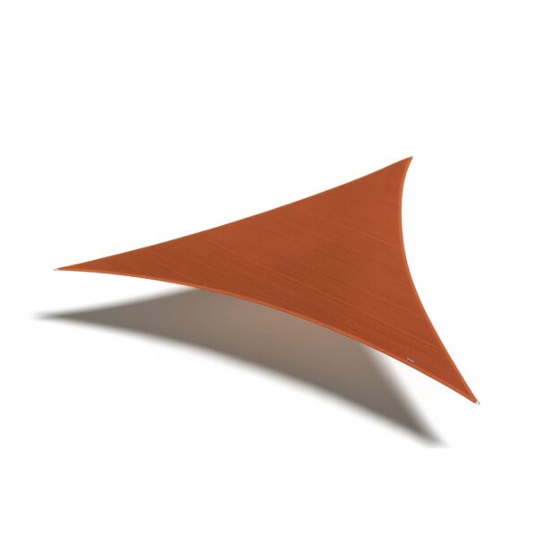 Πανί Σκίασης Τρίγωνο 285gsm 3,6 x 3,6 x 3,6m - Κεραμιδί