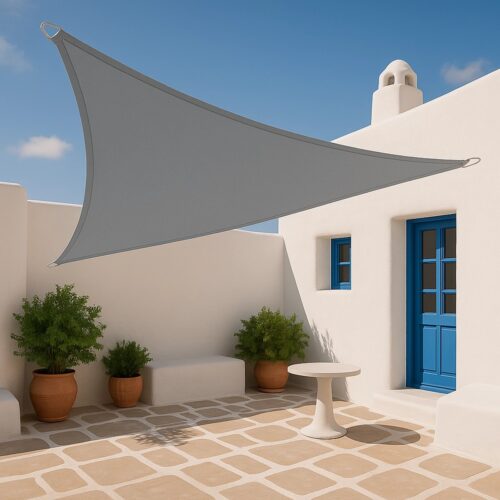 τριγωνο-πανι-σκιασης-showood-premium-36-x-36-x-36m-γκρι Πανί Σκίασης Τρίγωνο 280gsm Premium 3,6 x 3,6 x 3,6m - Γκρι