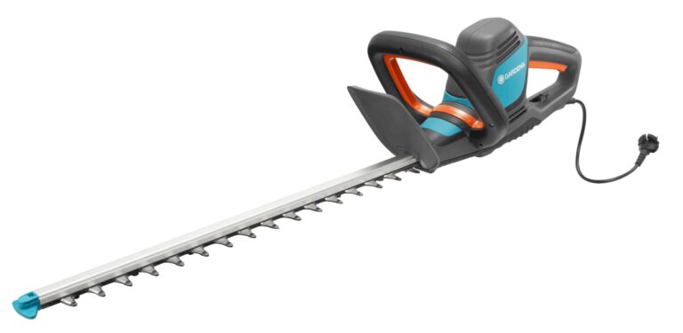 Ηλεκτρικό μπορντουροψάλιδο Gardena ComfortCut550/50 με μακρύ λάμα.