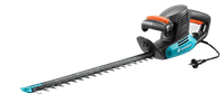 Ηλεκτρικό μπορντουροψάλιδο Gardena Easycut 420/45 με καλώδιο και λαβές.