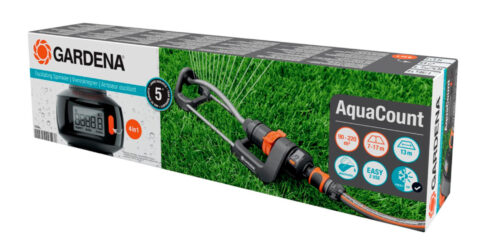Ποτιστικό Επιφανείας Gardena AquaCount με Μετρητή