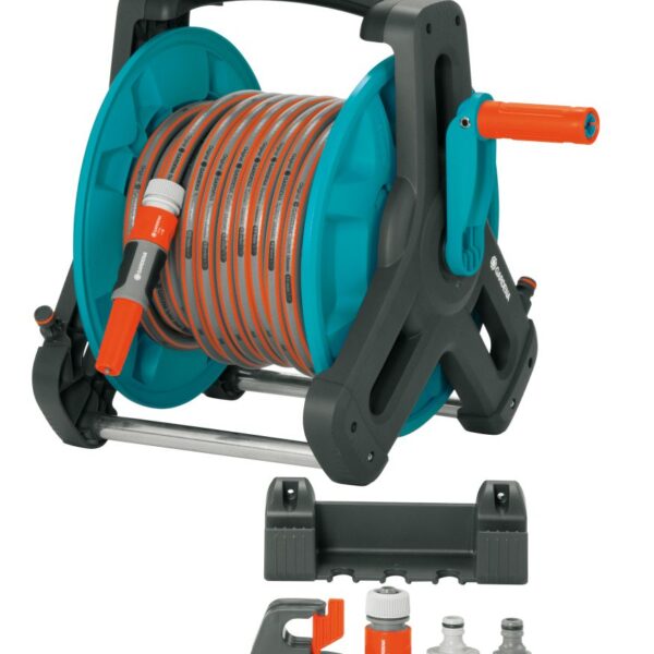 4799e2ba-85f3-4e6c-bff9-10be463a5cf8 Καρούλι Λάστιχου Πλήρες Σετ Gardena Classic 20m