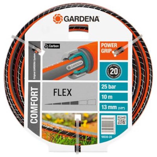 Gardena Comfort Flex λάστιχο 10m, 25 bar, 13mm διάμετρος.