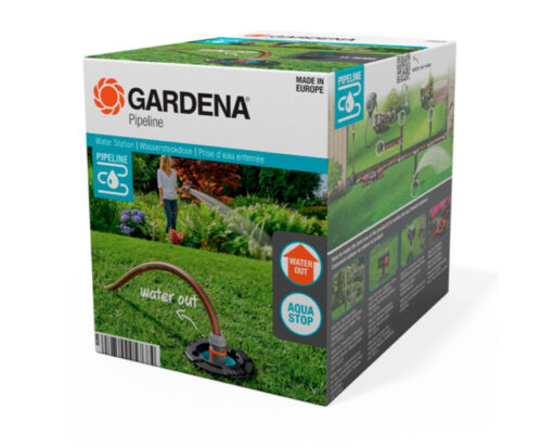 Παροχή Νερού Υπόγεια Gardena SprinklerSystem 3/4" Αρσενική, με Stop