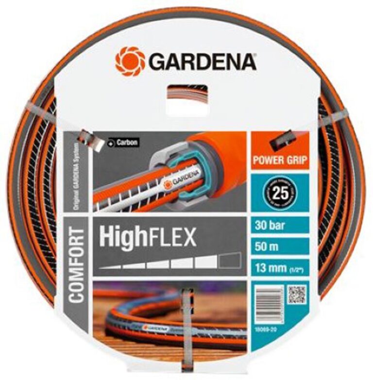 Λάστιχο Gardena HighFlex 50 μέτρα σε ρολό.