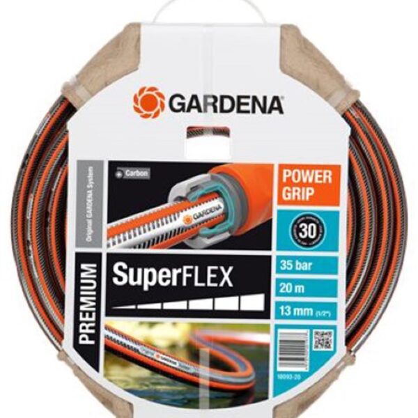 Λάστιχο Gardena Premium SuperFlex 1/2"- 20m