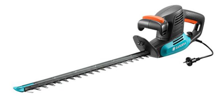Ηλεκτρικό μπορντουροψάλιδο Gardena EasyCut450/50 με καλώδιο και λεπίδα.