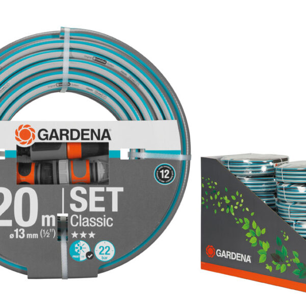 Λάστιχο Gardena Σετ με συνδέσμους OGS Classic 1/2"- 20m