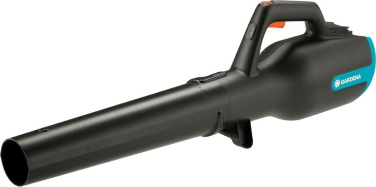 Ηλεκτρικός φυσητήρας Gardena PowerJet 18V με εργονομική λαβή.