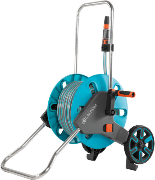 fd154ee5-756b-4069-b5ae-04da2e0bb5dd Καρούλι Λάστιχου Gardena Μεταλλικό CleverRoll M