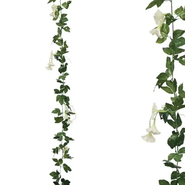 Γιρλαντα πετουνια εκρου υ220cm. 150/κιβ