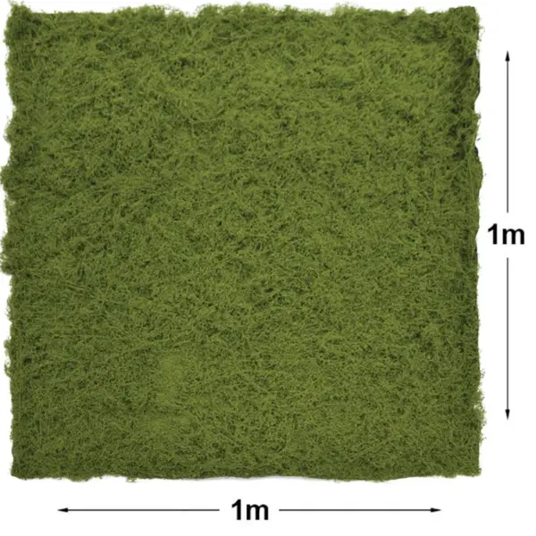 Μοκετα βρυα ευπλαστη πρασινο πλακακι - 100x100cm 24/κιβ