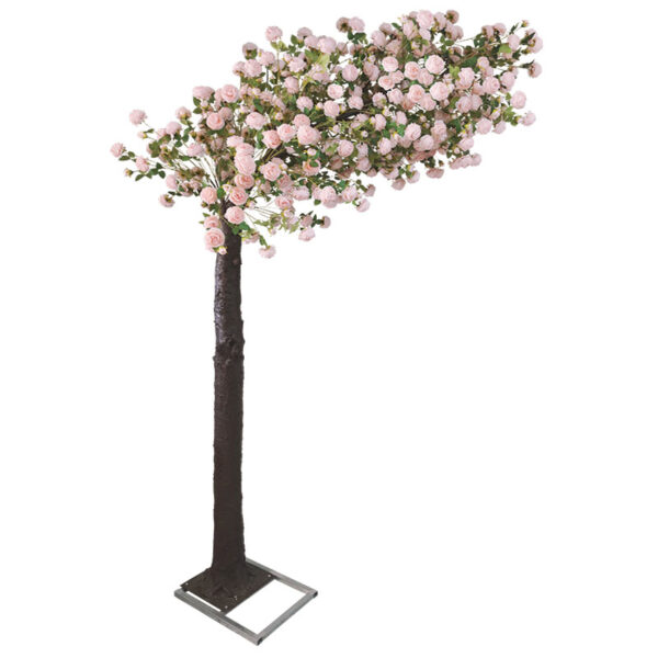 Δεντρο ανθισμενο με παιωνιεσ ροz πλαγιο - υ320cm 1/κιβ
