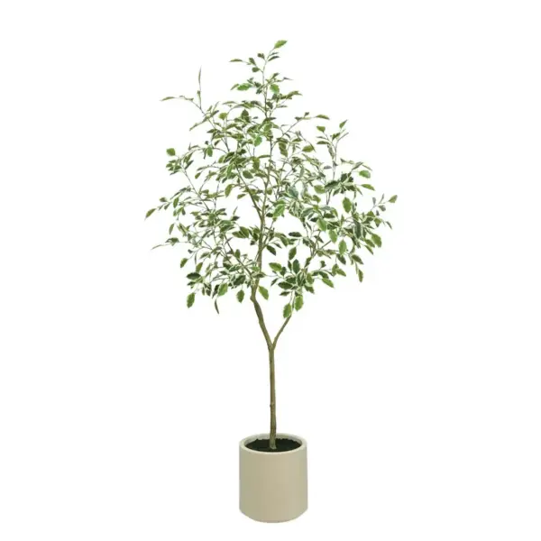 Δεντρο μπενζαμιν διχρωμο real touch σε κασπω - υ180cm 1/kib