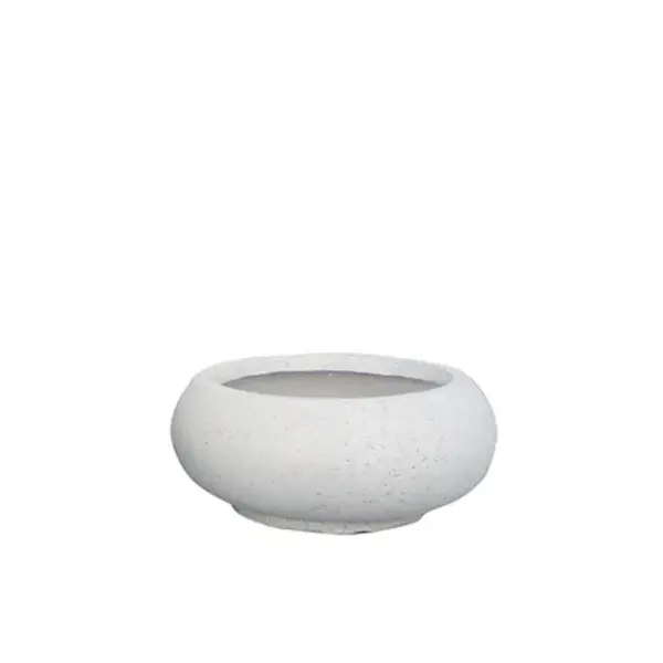 Κασπω fiber clay λευκο-γρανιτη γαβαθα μικρο φ30x13cm