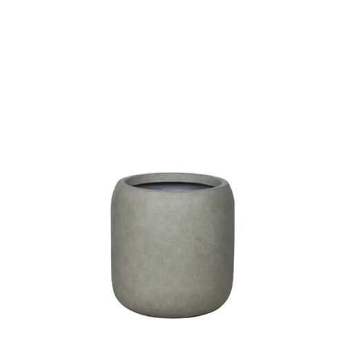 Κασπω fiberclay γκρι-λαδι βαρελι πομπε μικρο - φ32x34cmm