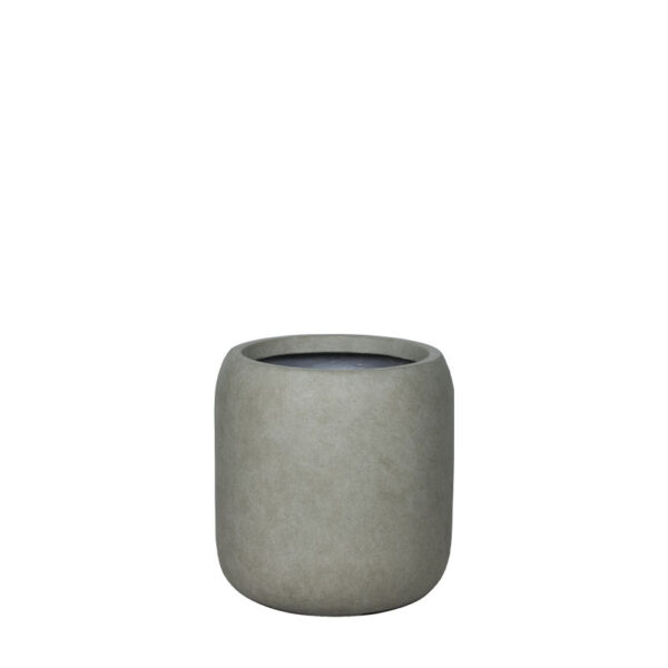 Κασπω fiberclay γκρι-λαδι βαρελι πομπε μικρο - φ32x34cmm
