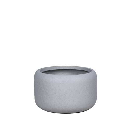 06-94816-M Κασπω fiberclay γκρι γρανιτη βαρελι πομπε κοντο μεσαιο - φ44x26cm