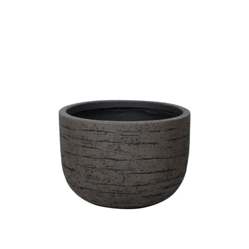 Κασπω fiberclay καφε κρακελε γαβαθα κοντο γιγα - φ53x37cm