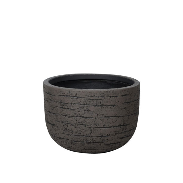 Κασπω fiberclay καφε κρακελε γαβαθα κοντο γιγα - φ53x37cm