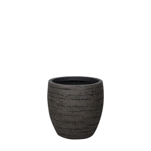 06-94821-M Κασπω fiberclay καφε κρακελε γαβαθα βαθια μεσαιο - φ33x33cm