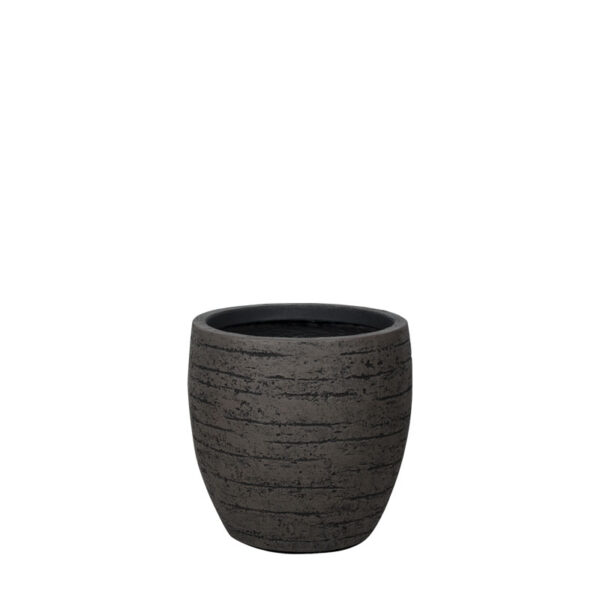 Κασπω fiberclay καφε κρακελε γαβαθα βαθια μεσαιο - φ33x33cm